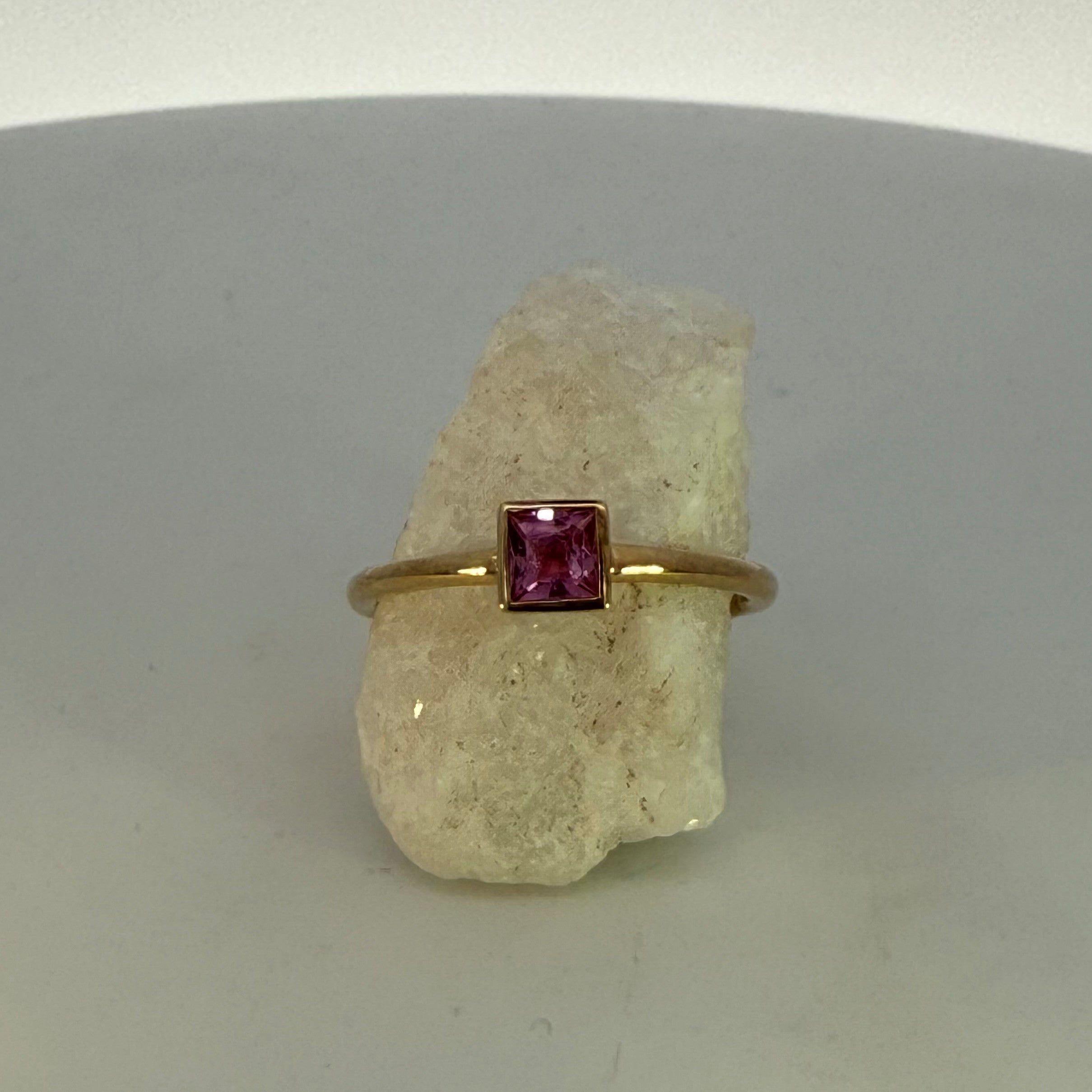 Pink Sapphire Dress Ring