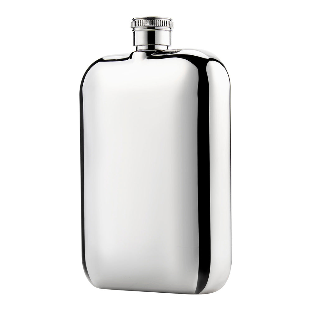 Wolf Philipp Hip Flask With Cover Black