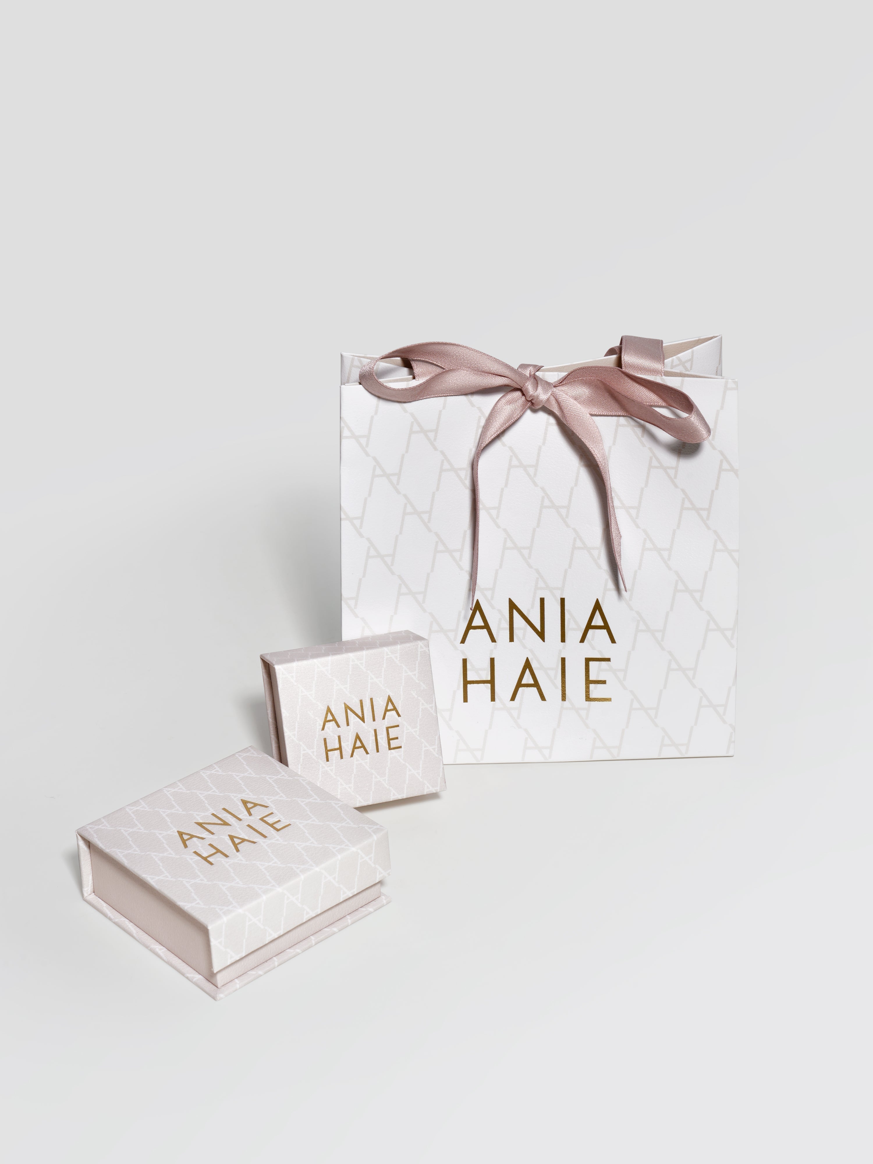 Ania Haie Silver Cascade Shell Pearl Station Drop Stud Earrings