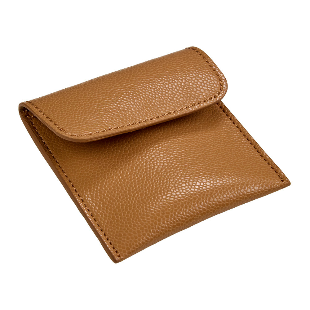 WOLF Lauren Medium Jewellery Box Caramel