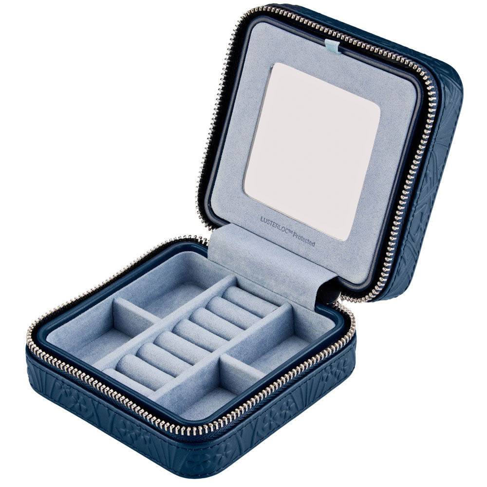 WOLF x Liberty Small Travel Zip Case - Navy