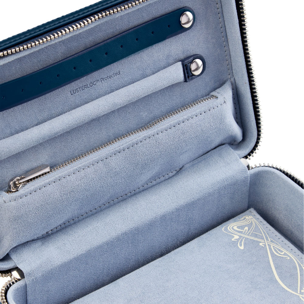 WOLF x Liberty Medium Zip Case - Navy