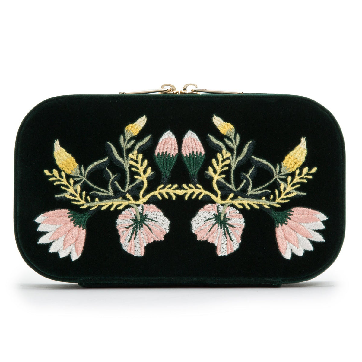 Wolf Zoe Travel Zip Case Forest Green