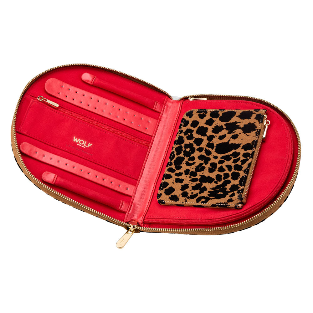 WOLF Savanna Leopard Print Jewellery Portfolio