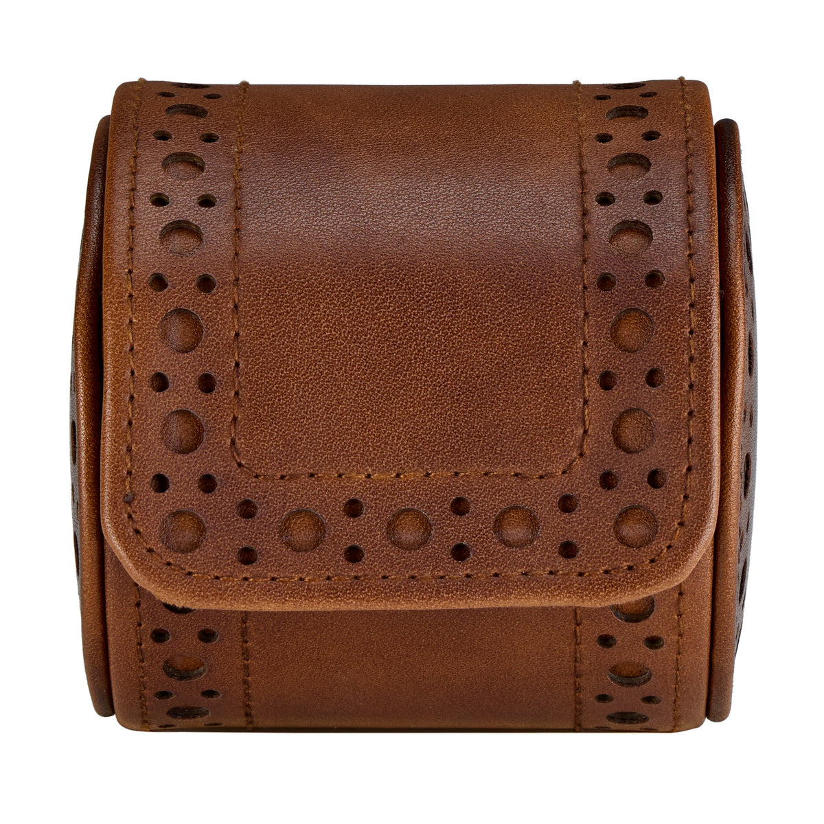 WOLF Brogue Single Watch Roll