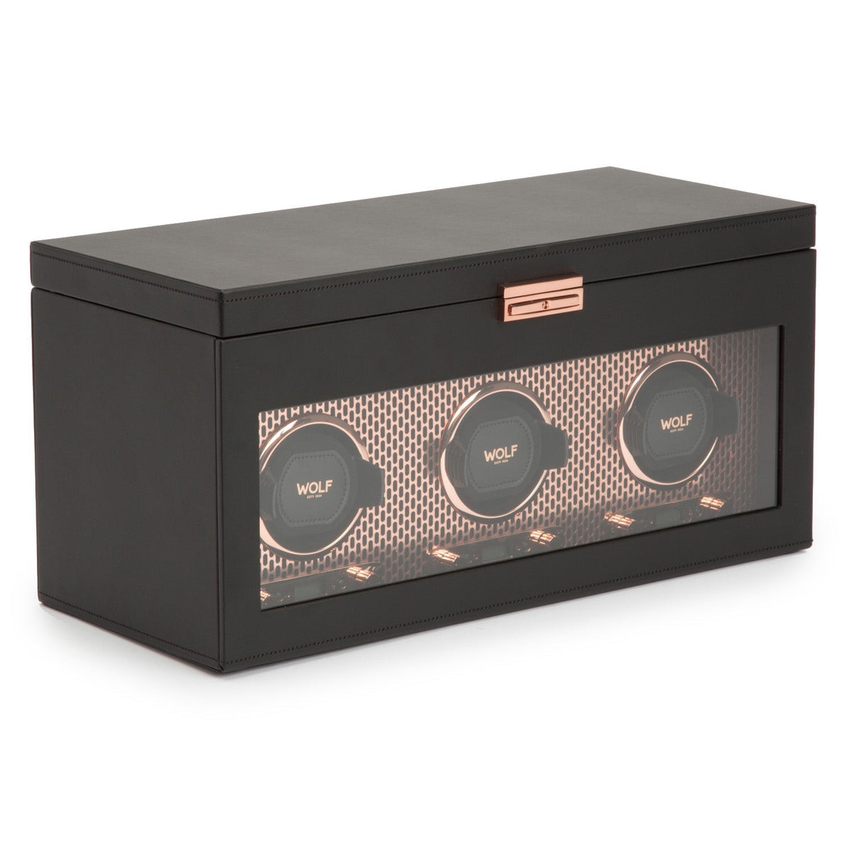 Wolf Axis Triple Winder with Storage Copper Plated