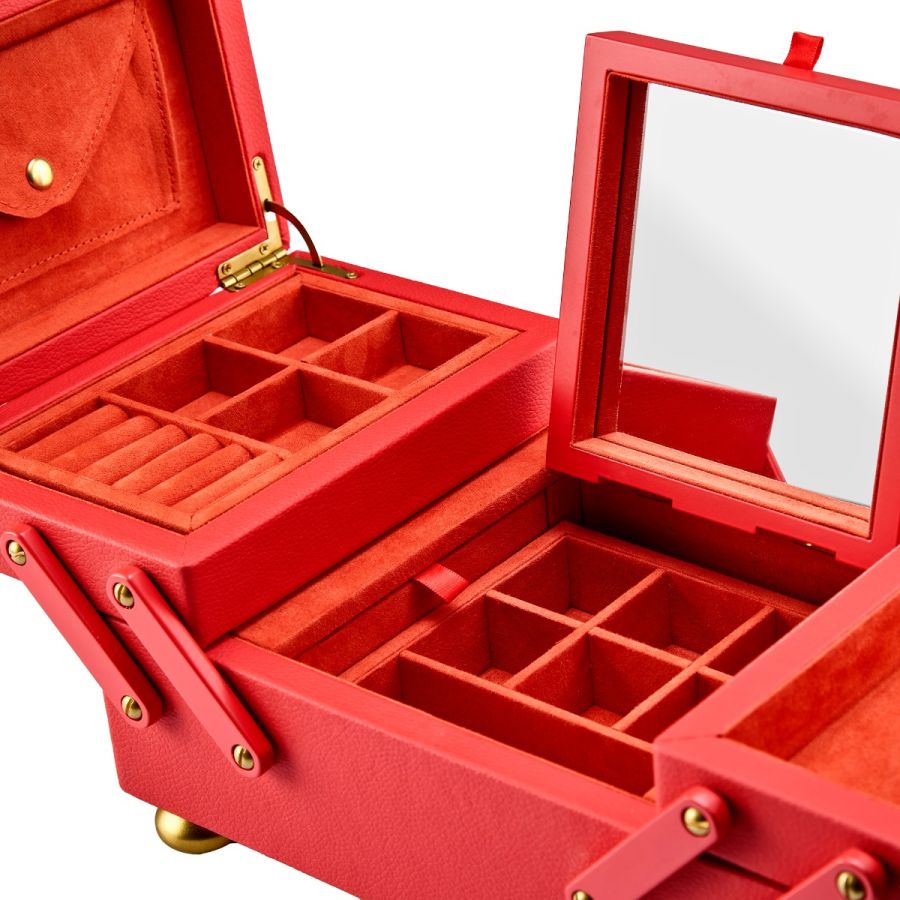 WOLF Marla Aaron Baby Everything Box Red