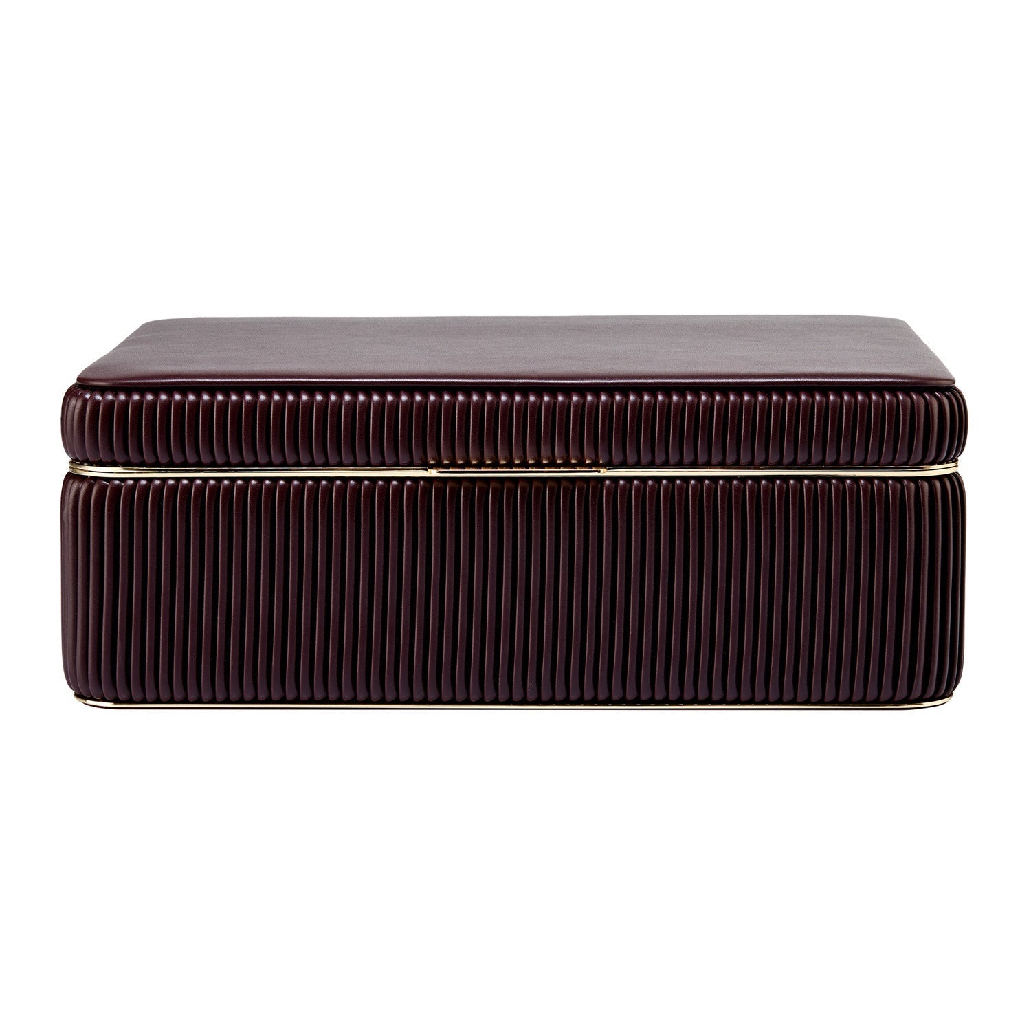 Wolf Bella Large Jewellery Box Bordeaux