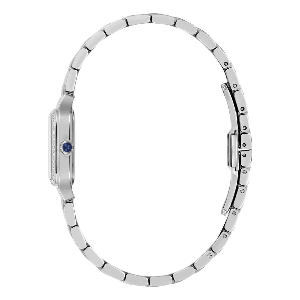 Bulova Ladies Classic Sutton Square Silver Watch