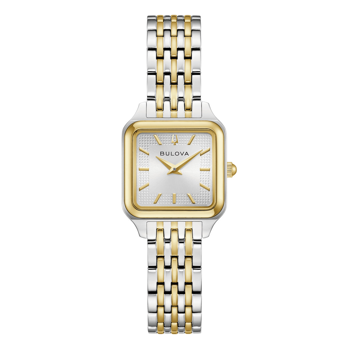 Bulova Ladies Classic Sutton Square Two-Tone Watch