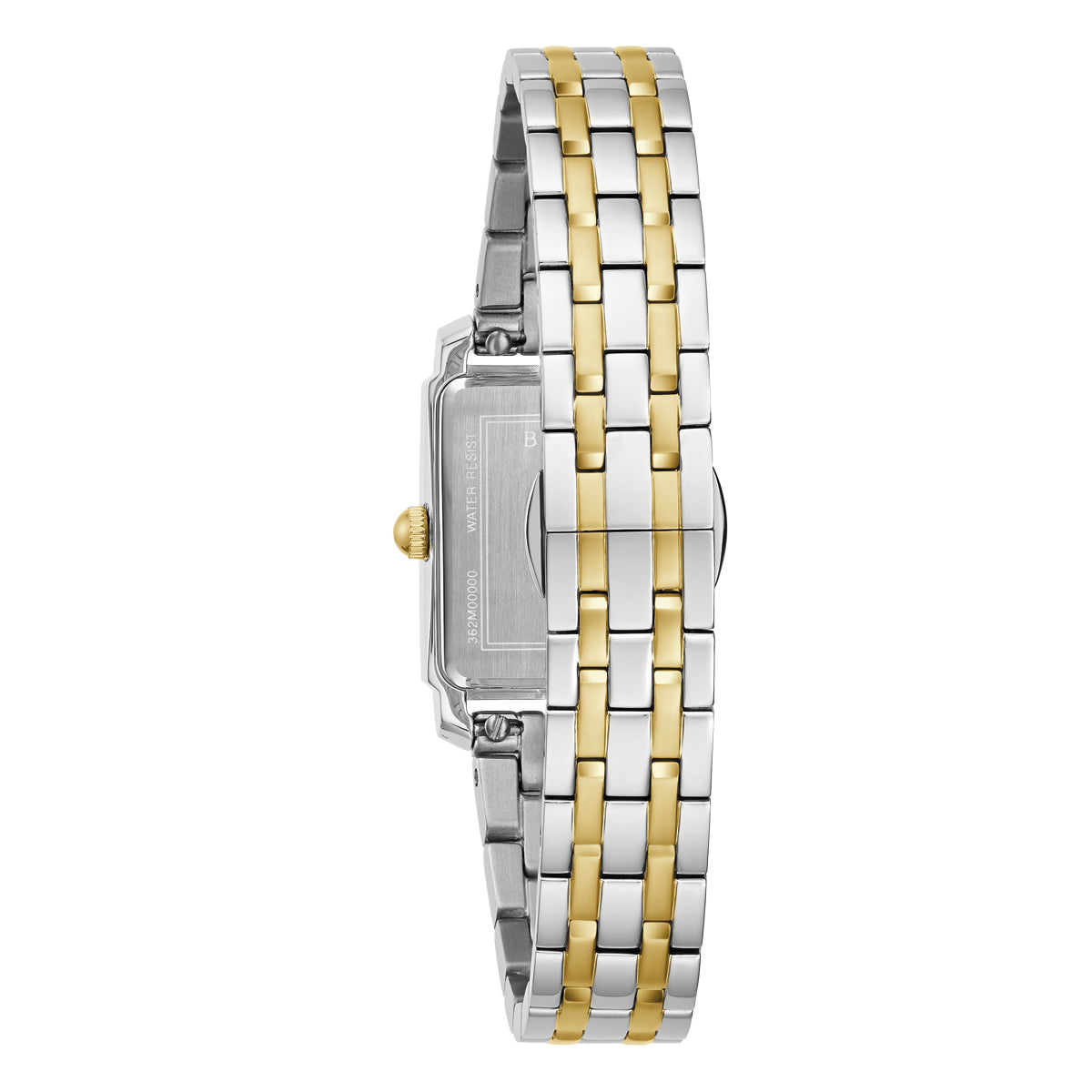 Bulova Ladies Classic Two-Tone Gold Mother of Pearl Watch