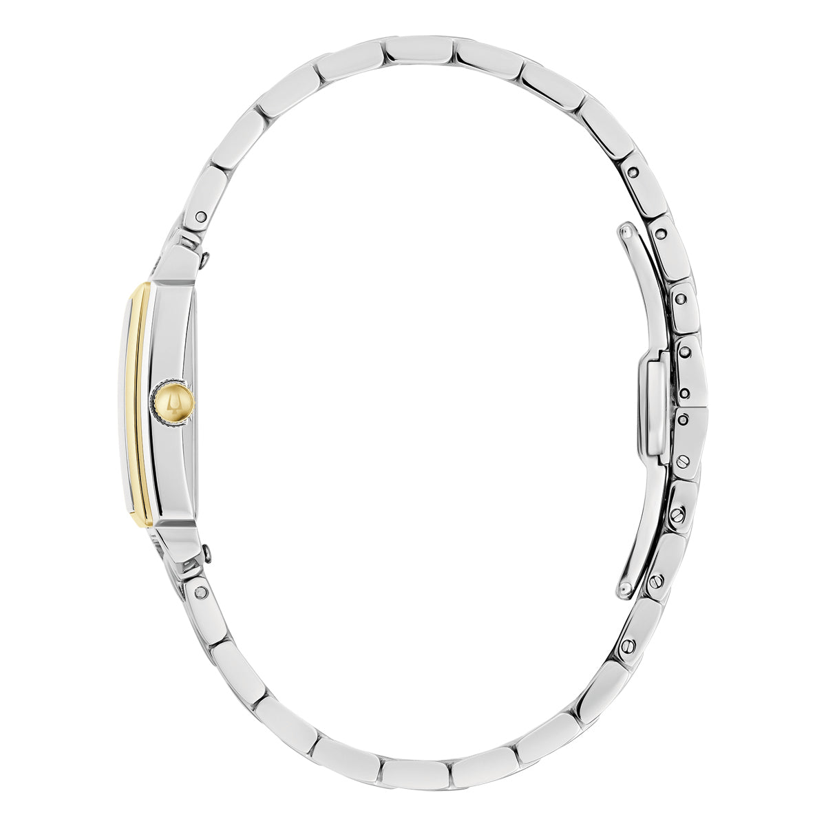 Bulova Ladies Classic Two-Tone Gold Mother of Pearl Watch