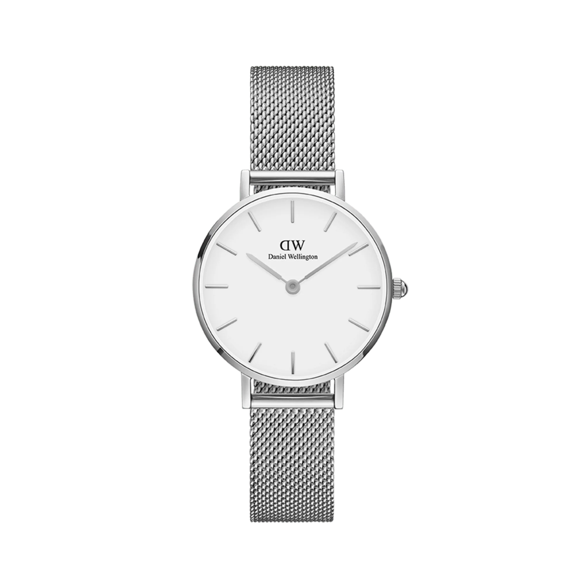 Daniel Wellington Petite Sterling Silver White Watch