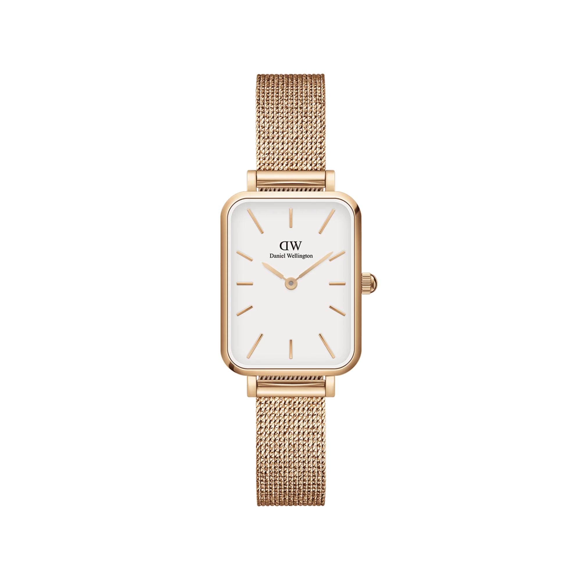 Daniel Wellington Quadro Pressed Melrose Rose Gold Watch