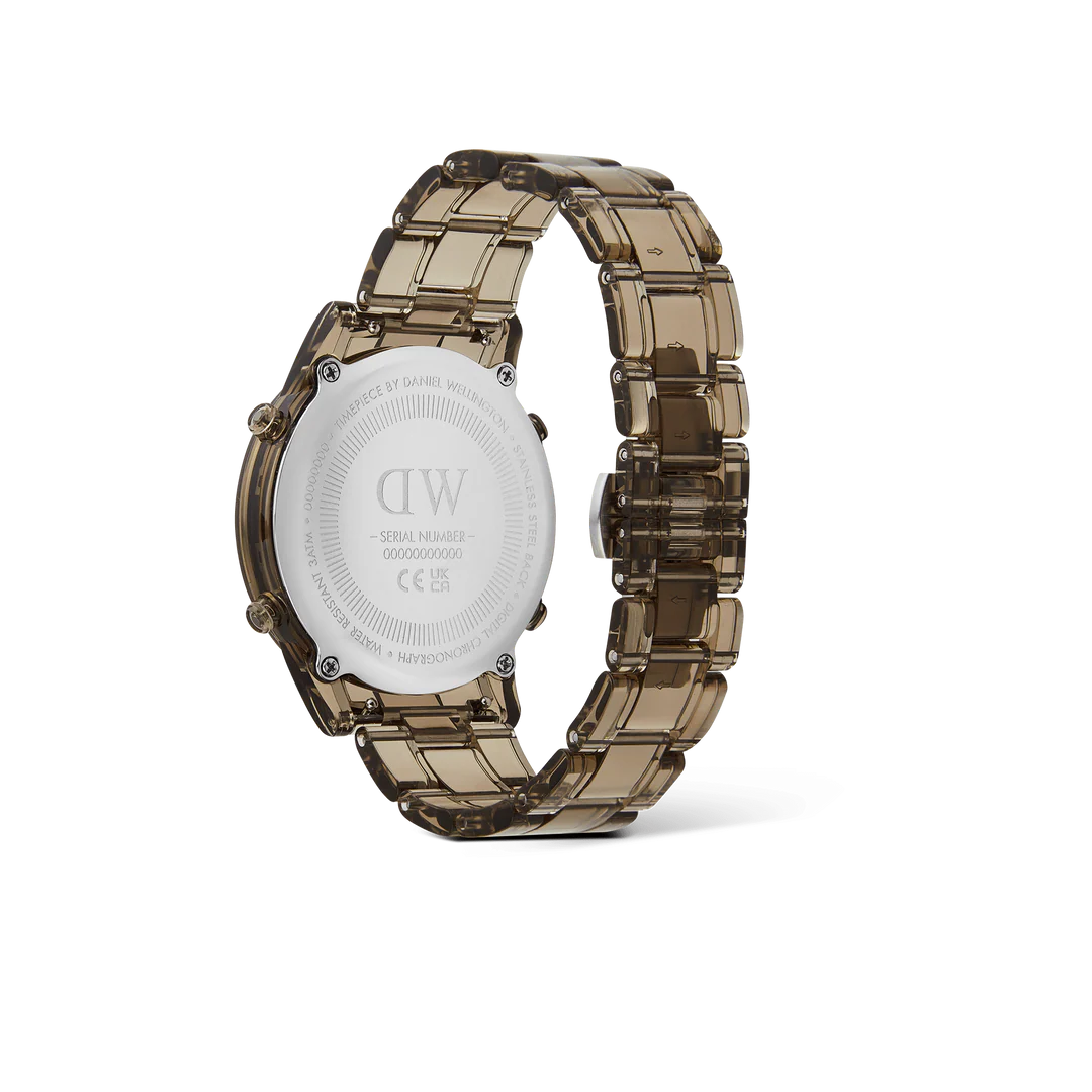 Daniel Wellington Retro Digital Dark Brown Dark Brown Watch