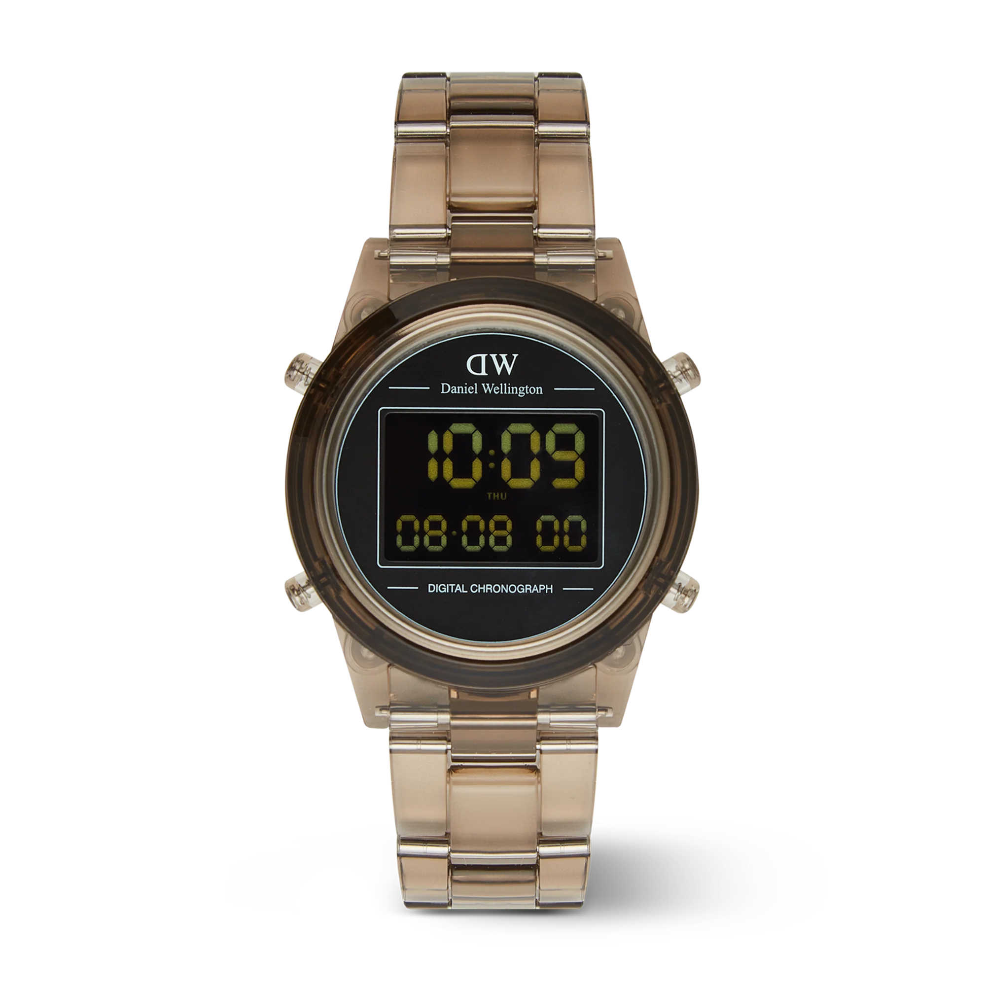 Daniel Wellington Retro Digital Dark Brown Dark Brown Watch