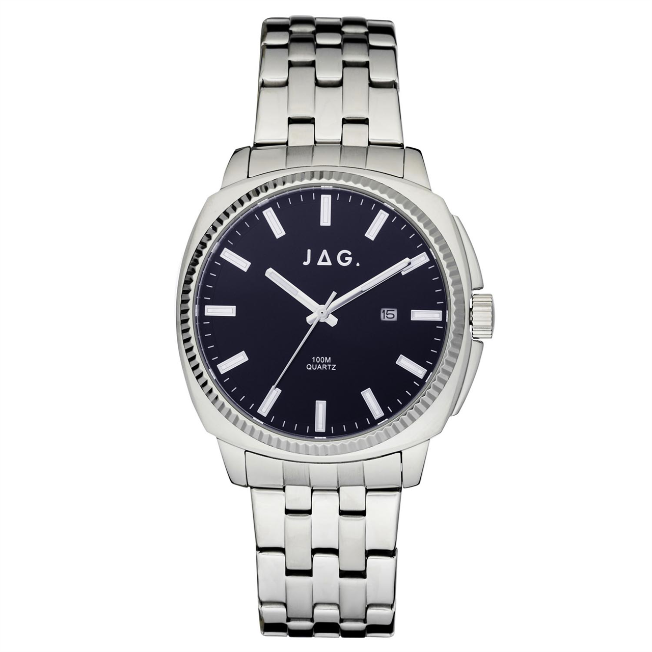 Jag Logan Analogue Watch Navy/Silver J2655A