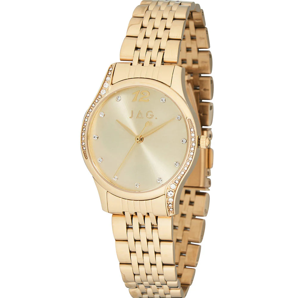 Jag Altona Womens Gold Watch J2707A