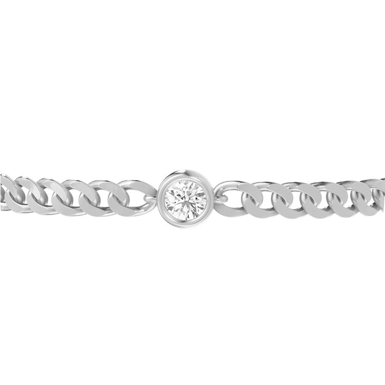 0.33ct Lab Grown Diamond Bracelet in 9ct White Gold