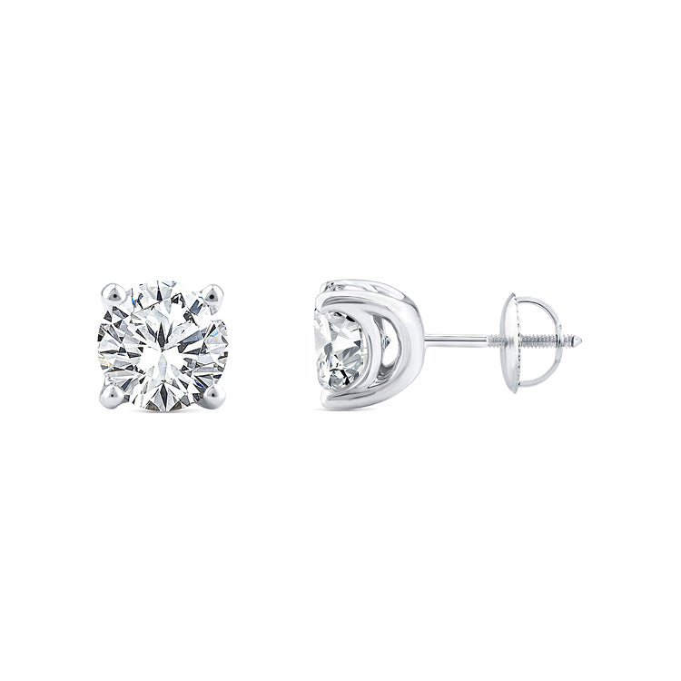 3.00ct Lab Grown Diamond Earrings in 9ct White Gold