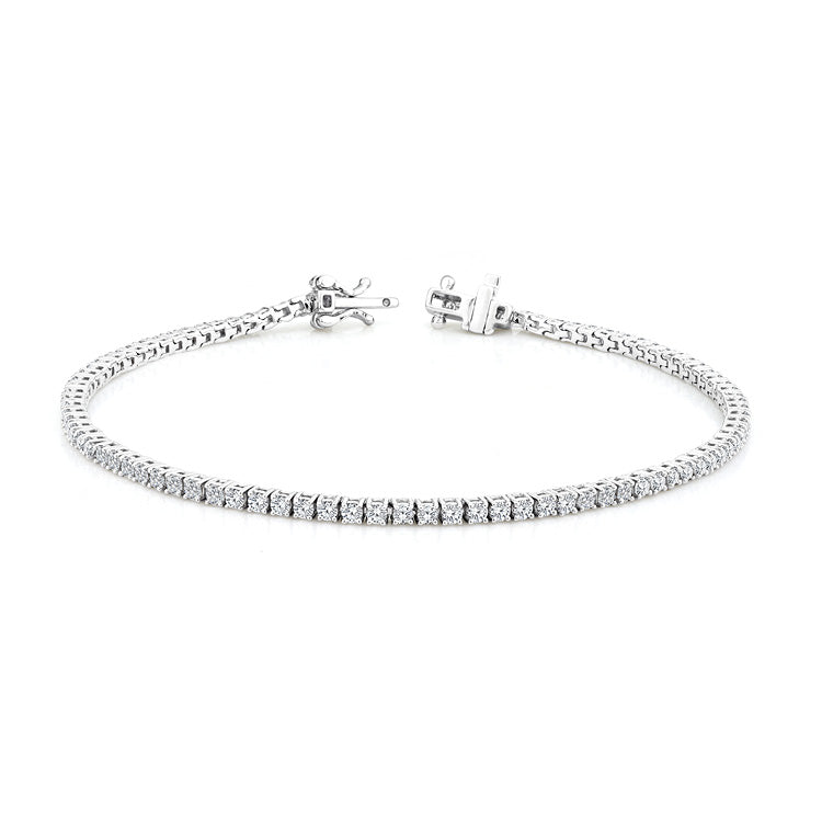 2.00ct Lab Grown Diamond Bracelet in 9ct White Gold
