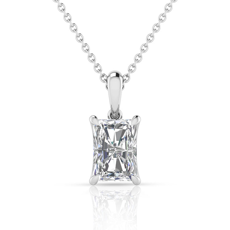 0.50ct Lab Grown Diamond Necklace in 9ct White Gold