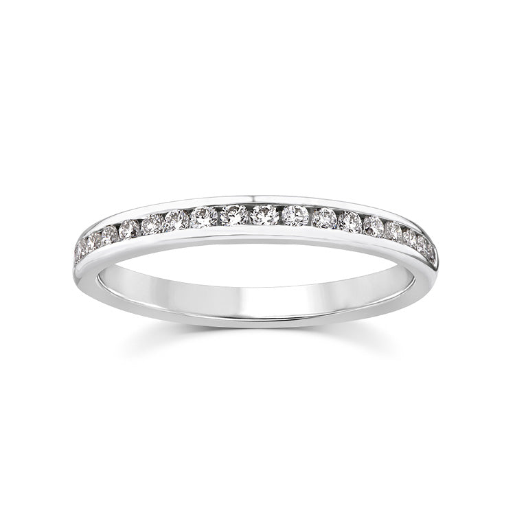 0.25ct Lab Grown Diamond Ring in 9ct White Gold