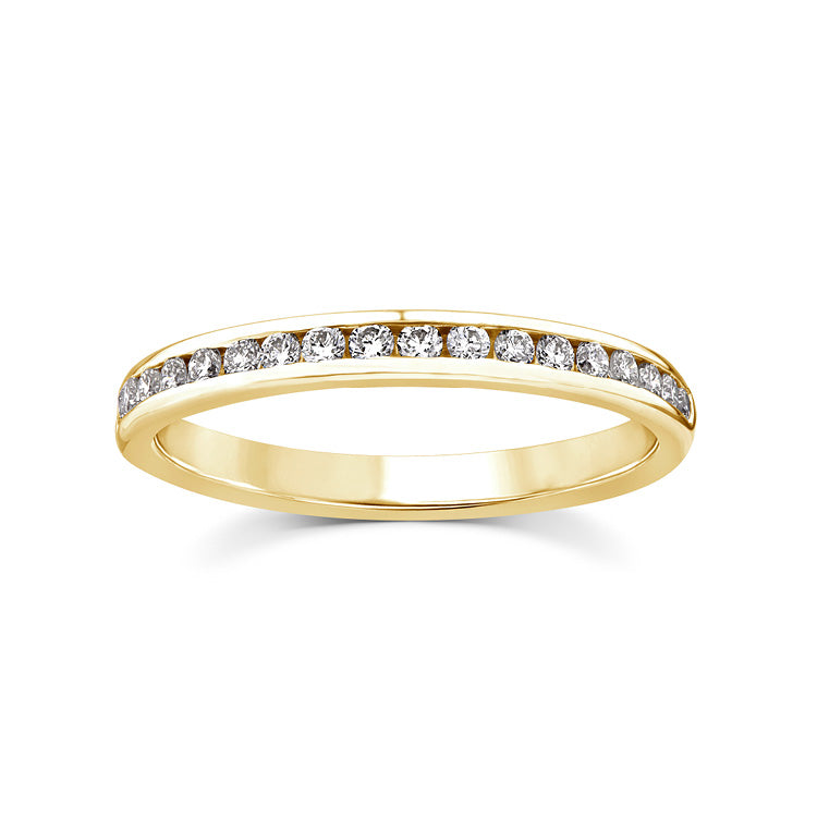 0.25ct Lab Grown Diamond Ring in 9ct Yellow Gold