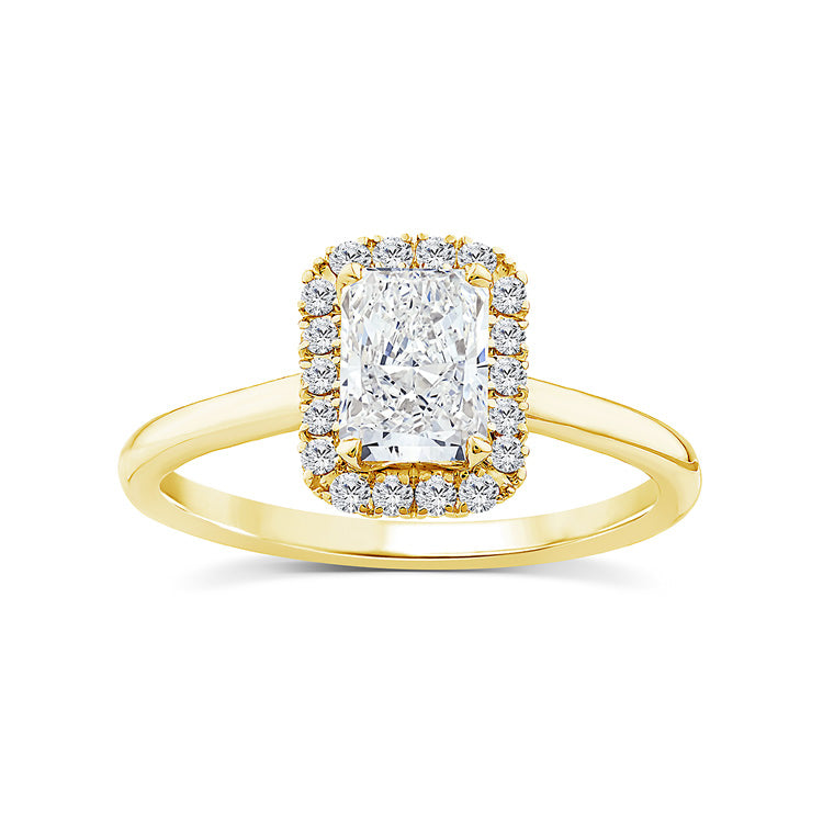 1.15ct Lab Grown Diamond Ring in 9ct Yellow Gold