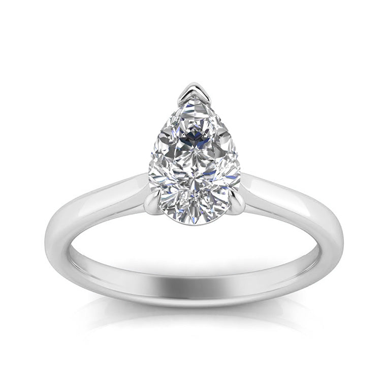 1.00ct Lab Grown Diamond Ring in 9ct White Gold