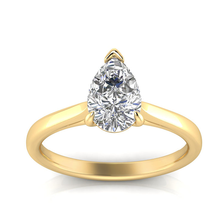 1.00ct Lab Grown Diamond Ring in 9ct Yellow Gold