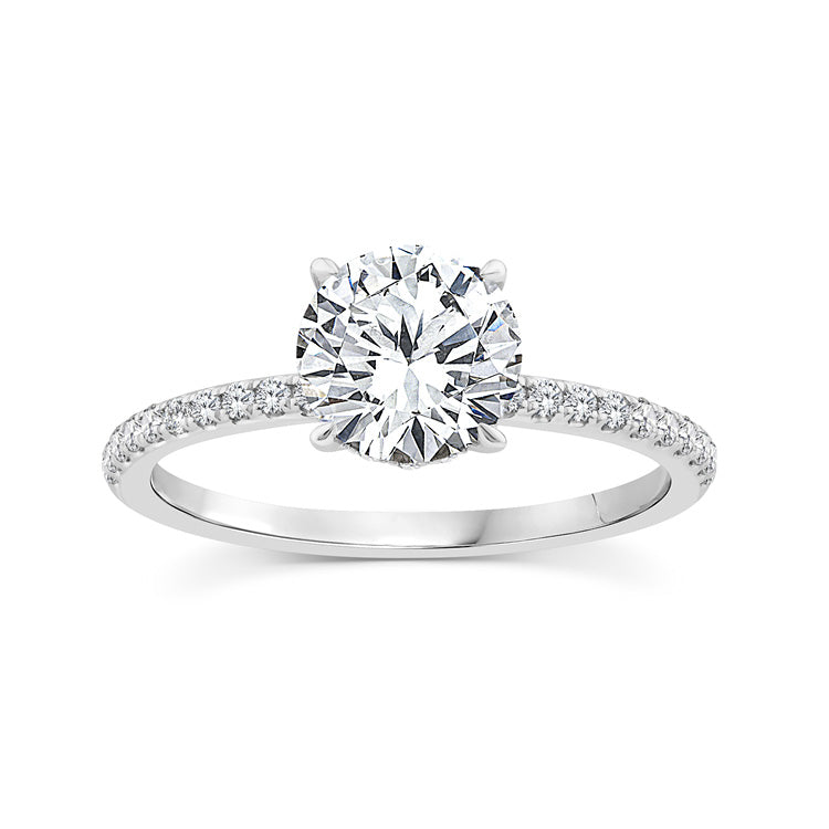 1.75ct Lab Grown Diamond Ring in 9ct White Gold