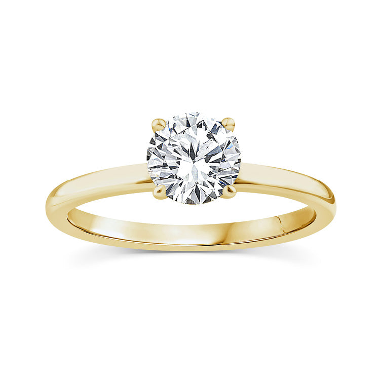 1.00ct Lab Grown Diamond Ring in 9ct Yellow Gold