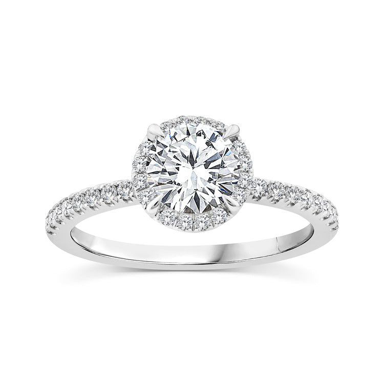 1.25ct Lab Grown Diamond Ring in 9ct White Gold