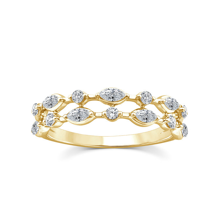 0.40ct Lab Grown Diamond Ring in 9ct Yellow Gold