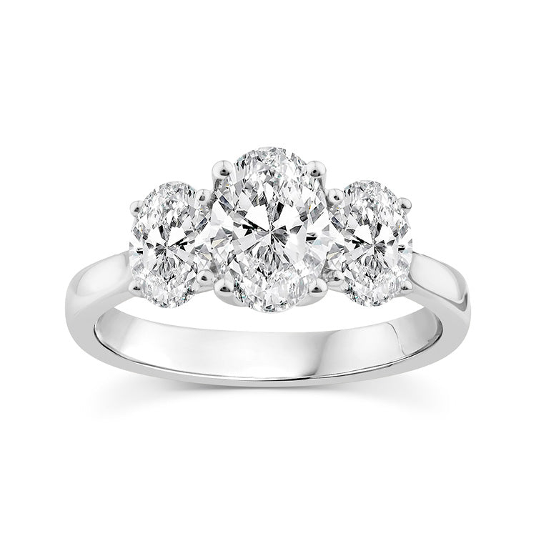 2.00ct Lab Grown Diamond Ring in 9ct White Gold