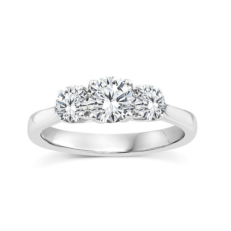 1.00ct Lab Grown Diamond Ring in 9ct White Gold