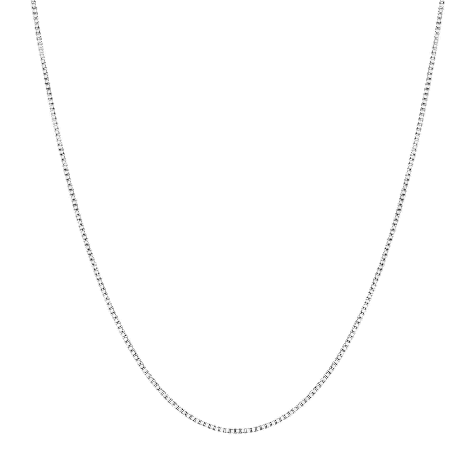 Ania Haie Silver Box Chain Necklace