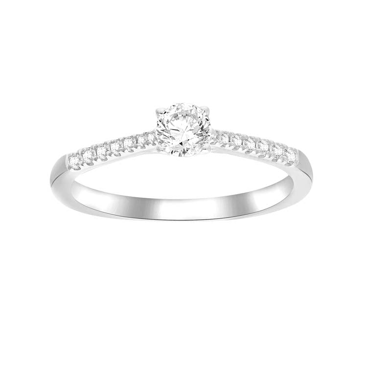 0.33ct Diamond Ring in 9ct White Gold