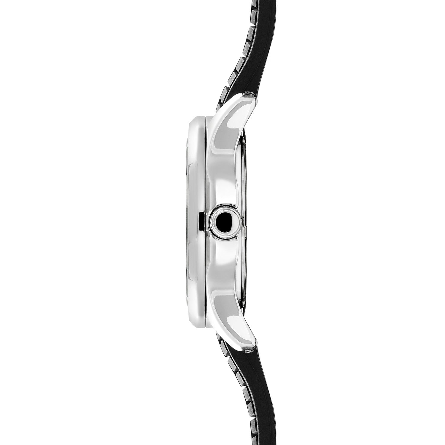 Sekonda Mens Octaire Black Dial Black Rubber 40mm Watch SK30274