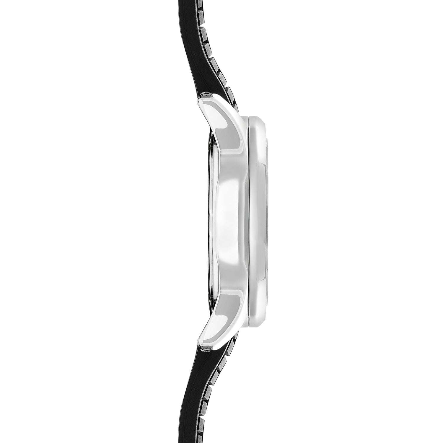 Sekonda Mens Octaire Black Dial Black Rubber 40mm Watch SK30274