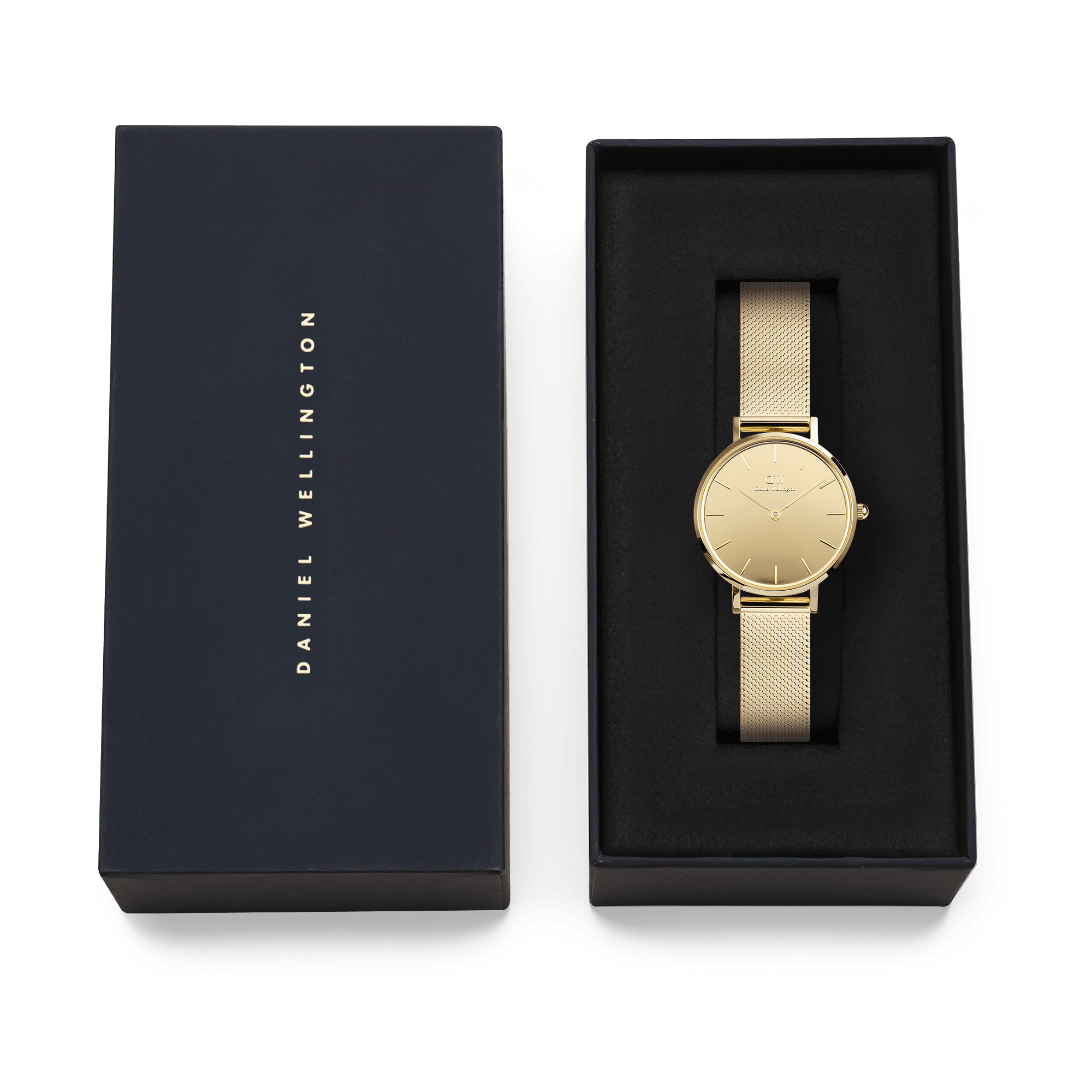 Daniel Wellington Petite Reflection Gold Watch