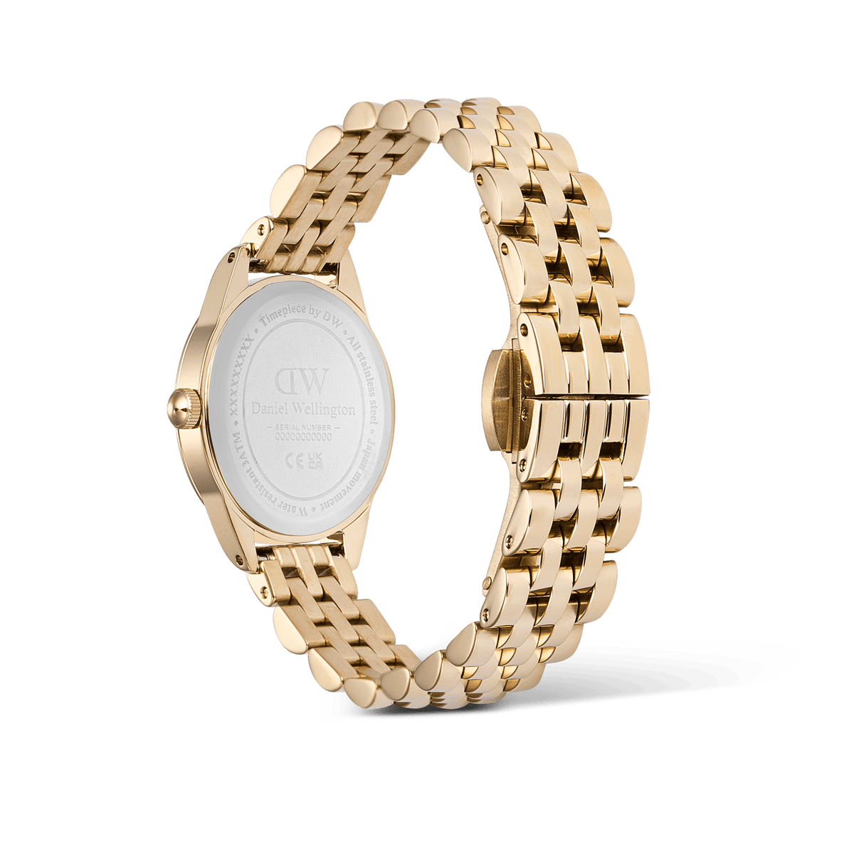 Daniel Wellington Ophelia Mini Emerald Gold Watch