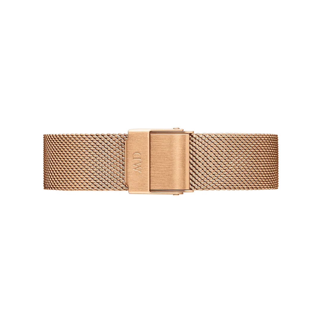 Daniel Wellington Petite Melrose Rose Gold White Watch