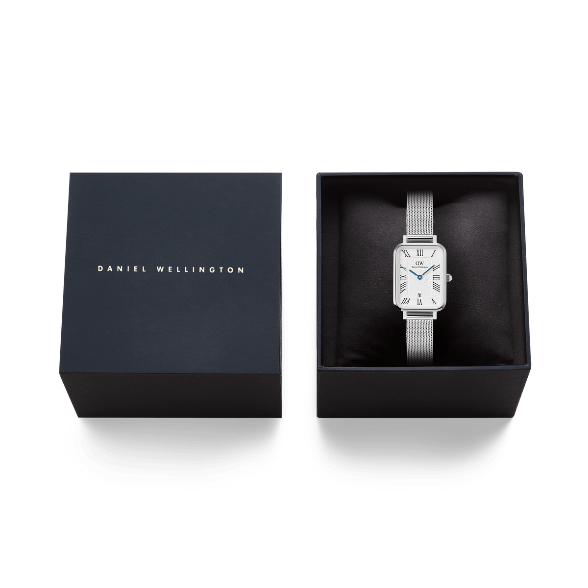 Daniel Wellington Quadro Sterling Roman Numerals Date