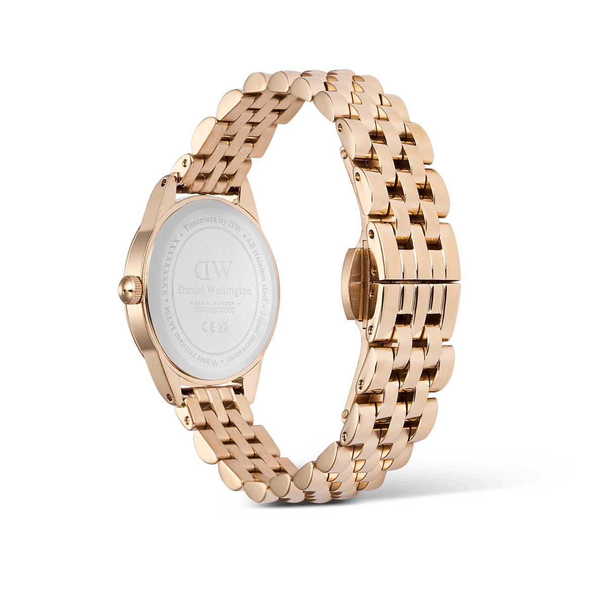 Daniel Wellington Ophelia Mini Emerald Rose Gold Watch