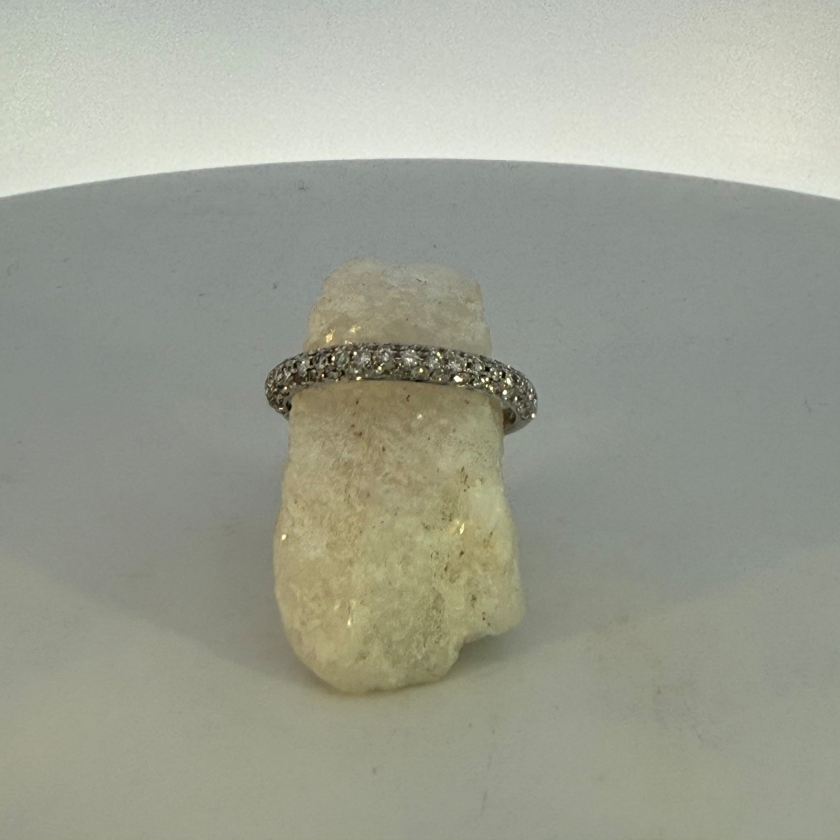Natural Mined Diamond Wedding Band