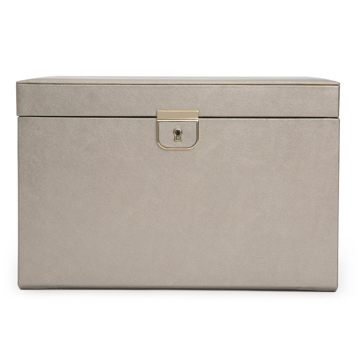 Wolf Palermo Large Jewellery Box Pewter