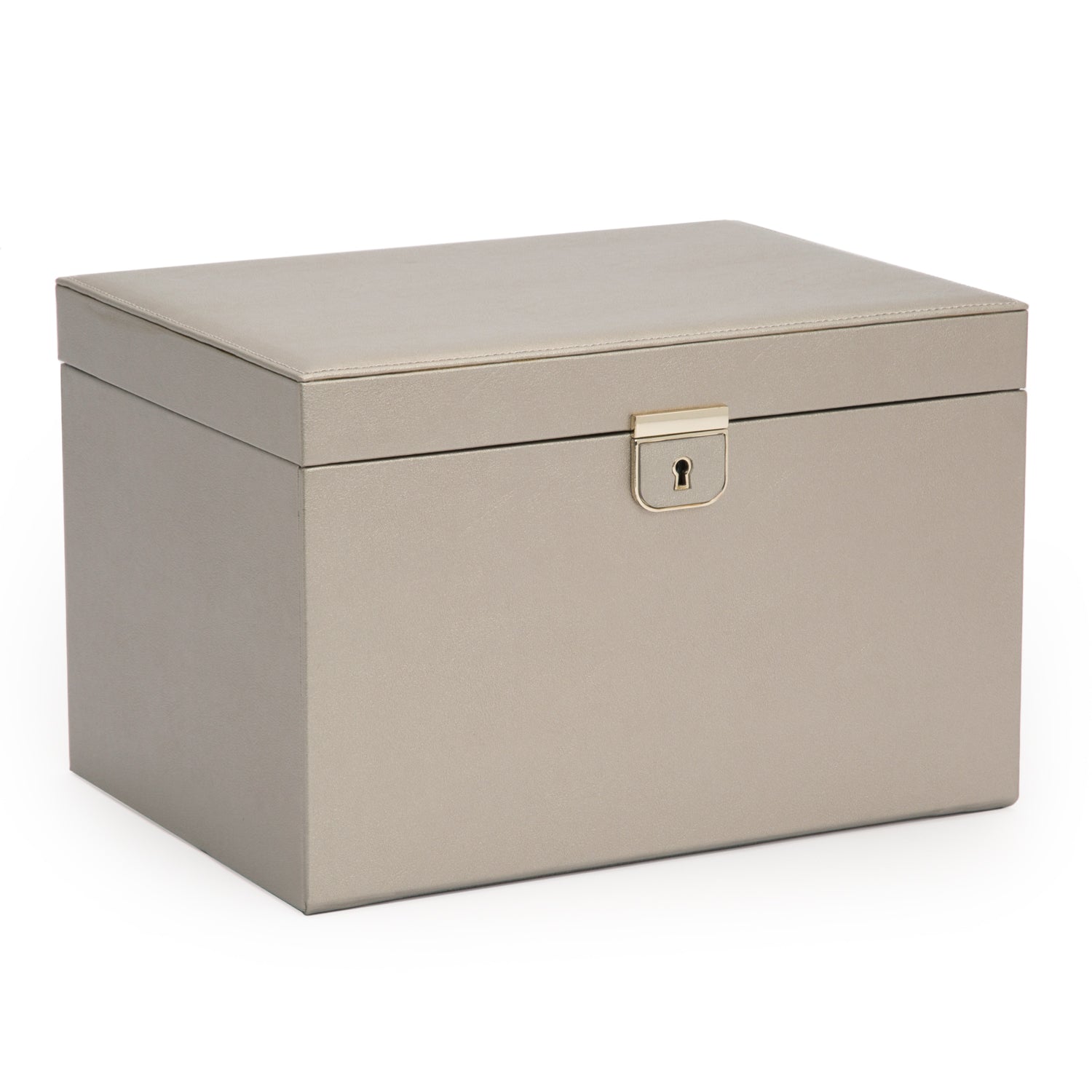 Wolf Palermo Large Jewellery Box Pewter