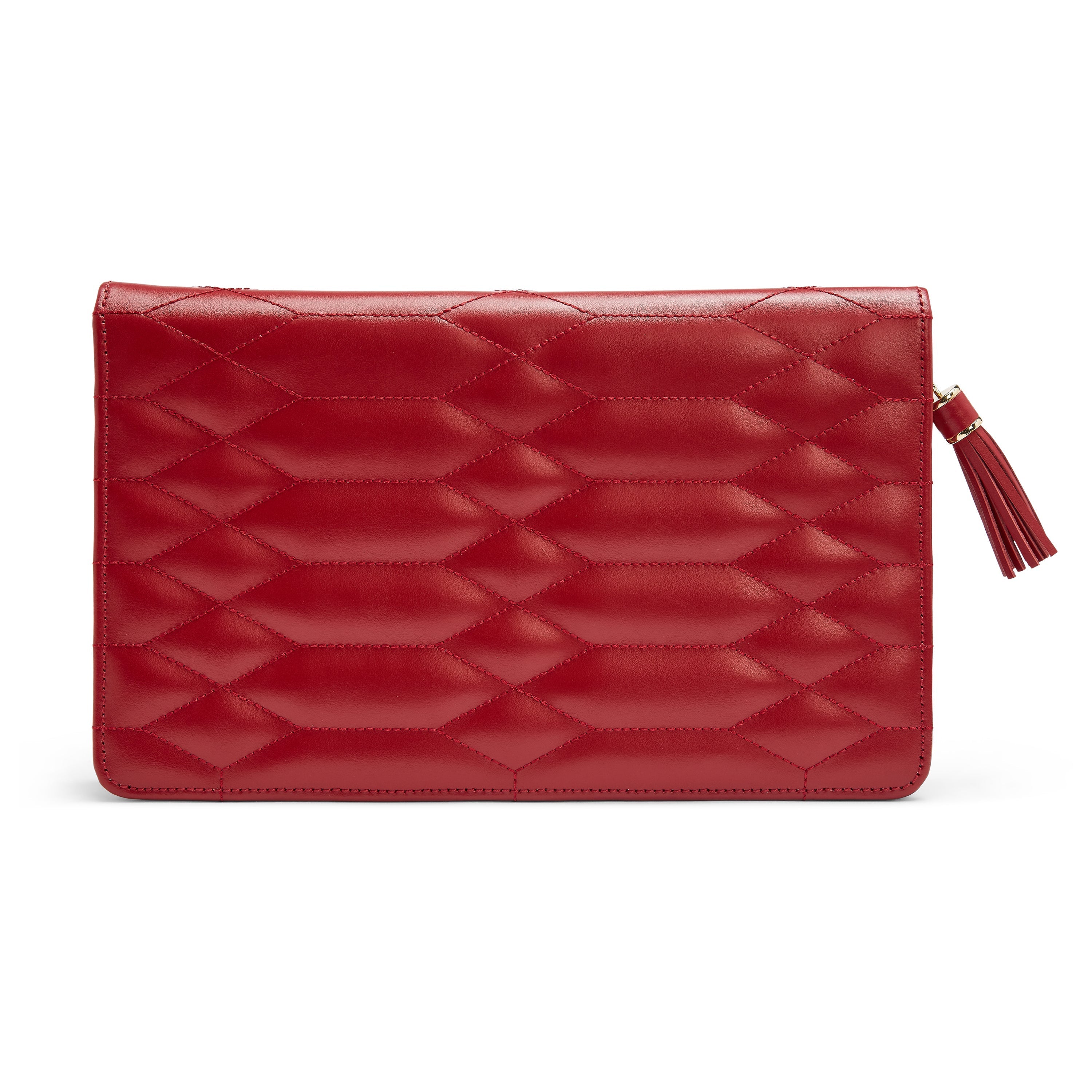 Wolf Caroline Large Jewellery Portfolio  Red